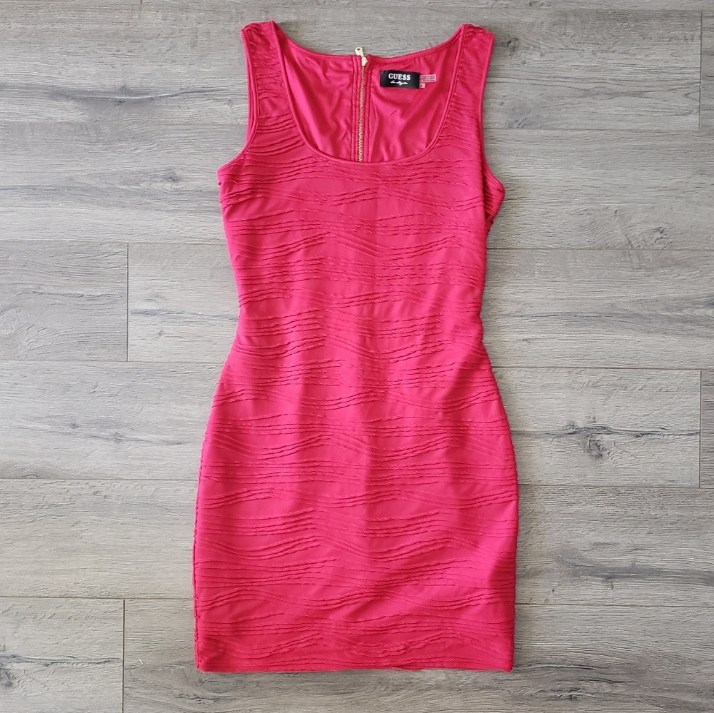 Red Guess Bodycon Dress